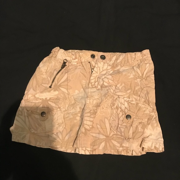 Jupe Portefeuille Cherokee Lavande à Fleurs - Taille 12 - Soie Et Lin - Occasion Excellent état